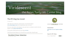 Desktop Screenshot of blog.asianturfgrass.com